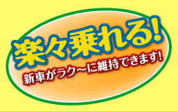 楽々のれる!
